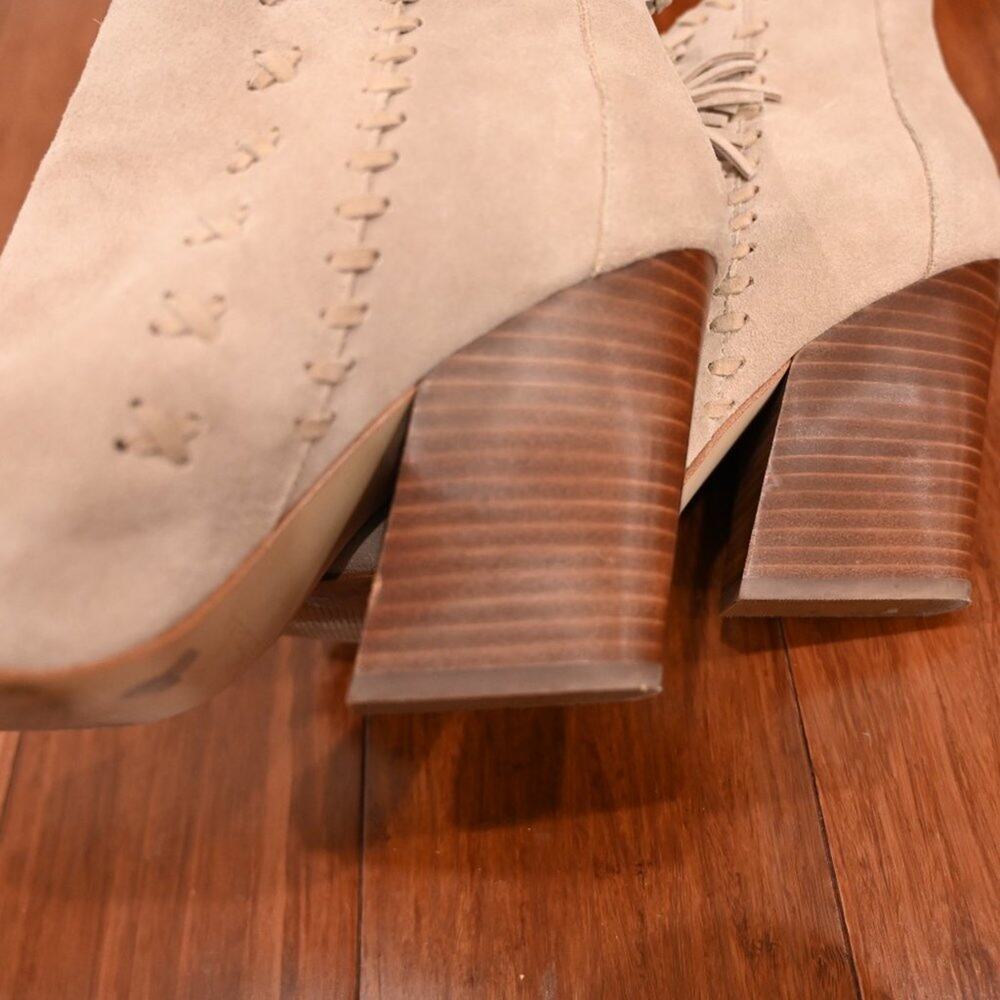 Marc Fisher Genesa Toe Open Booties Size 10 | Size 10 - Picture 8 of 16